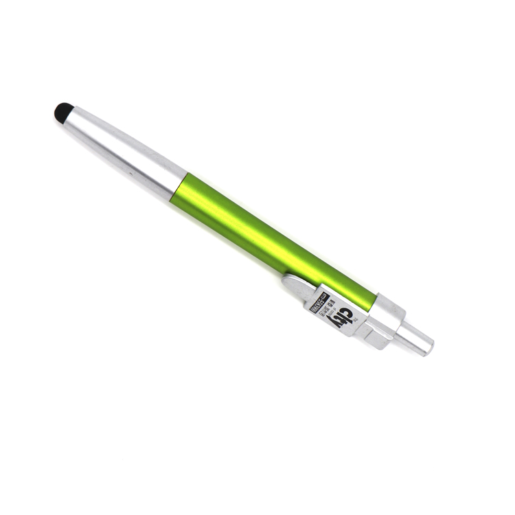 Promotional advertising gift press plastic ballpoint pen touch screen pen factory